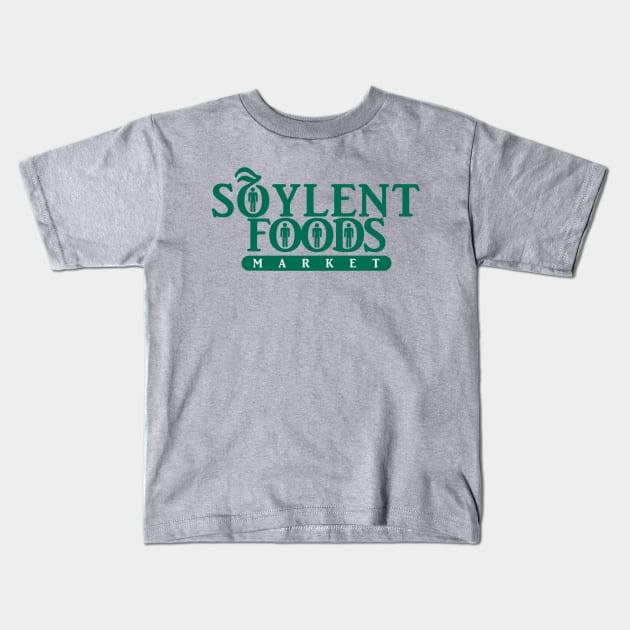 Soylent Foods Kids T-Shirt by DistractedGeek